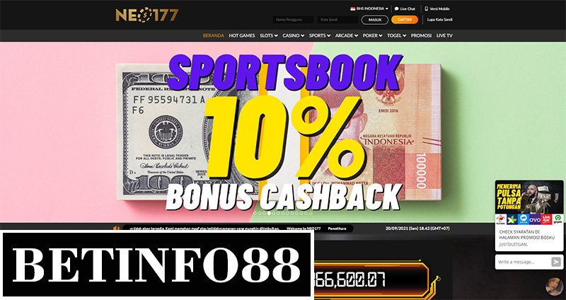 Neo177 Menawarkan Bonus Freebet Gratis Tanpa Deposit Rp 10.000